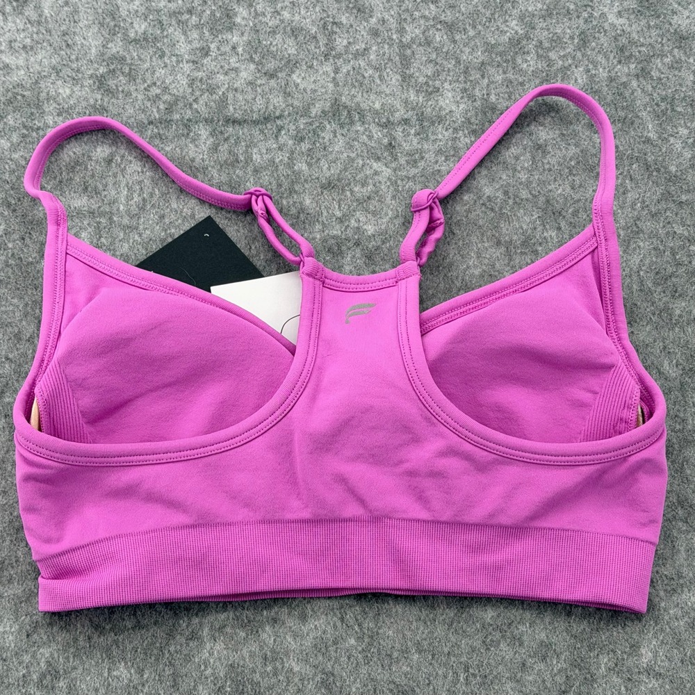 Fabletics Pink Racerback Sports Bra Adjustable Straps Small BA2500584-11136 - Picture 5 of 6